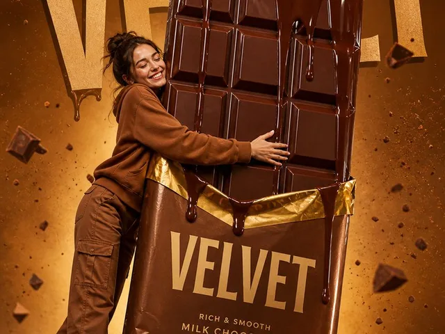 Playful Velvet Chocolate Poster preview image 1