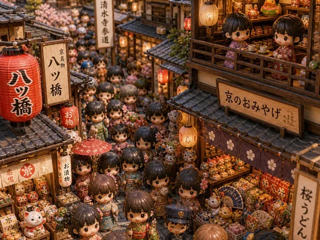 Kyoto Hidden Mascot Diorama preview image 1