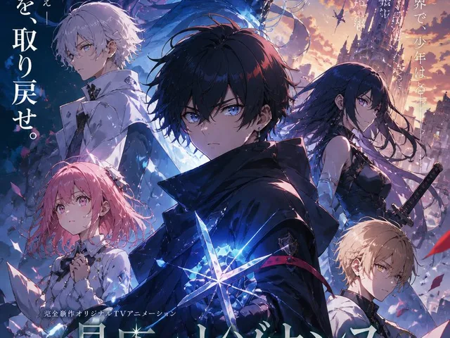 Anime Fantasy Ensemble Poster preview image 1