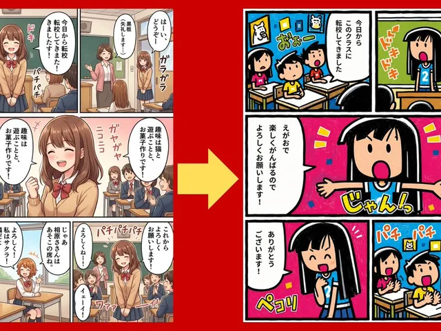 漫画艺术风格比较 preview image 1
