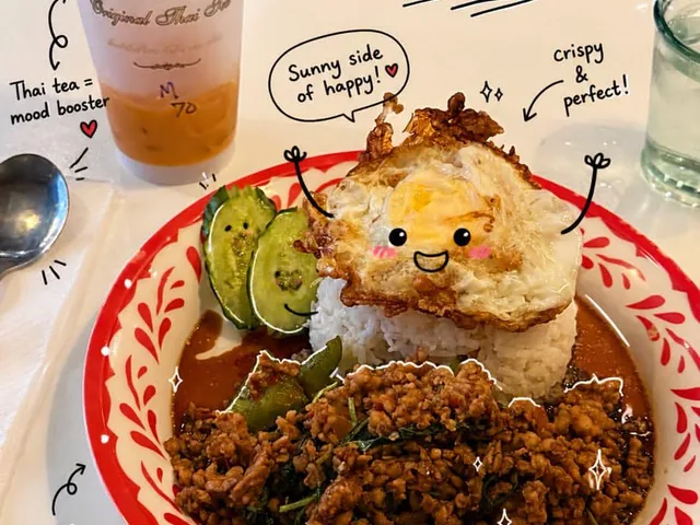 Kawaii Doodle Food Photography preview image 1