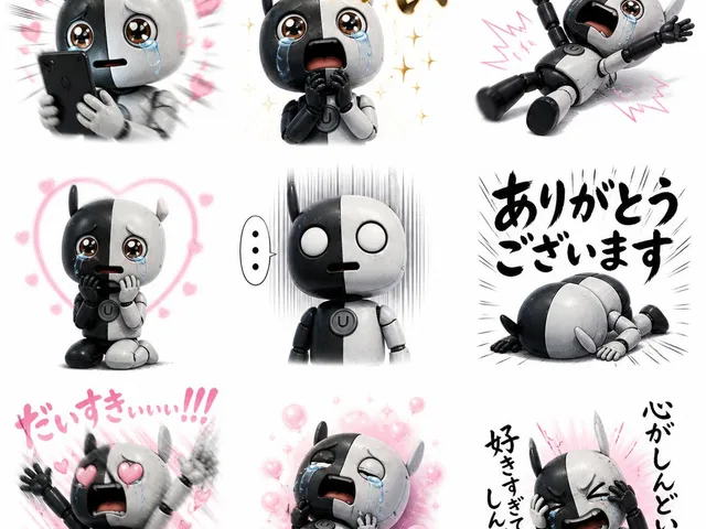 Fan Reaction Sticker Set preview image 1