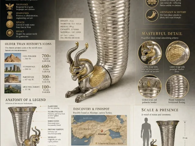 Museum Archaeological Infographic Plate preview image 1