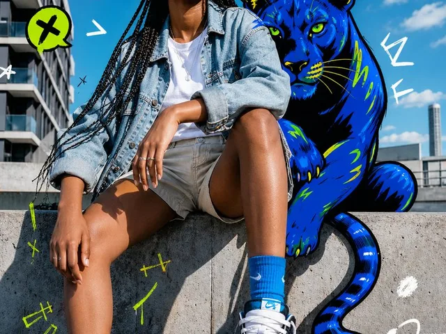 Street Fashion Panther Graffiti preview image 1