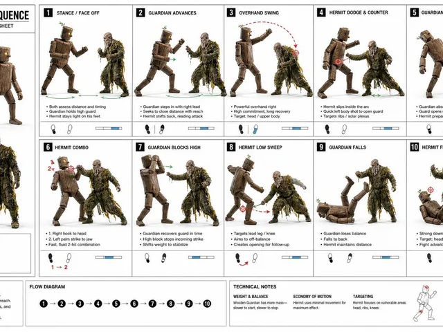Fist-Fight Character Motion Sheet preview image 1