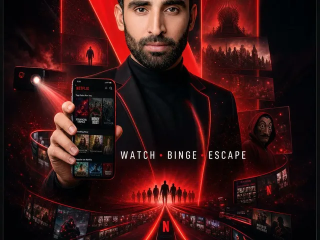 Netflix Neon Streaming Poster preview image 1