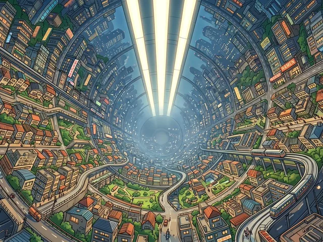 Enclosed O'Neill Cylinder City preview image 1
