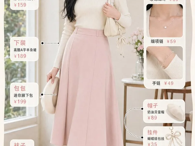 French Date Outfit Infographic preview image 1