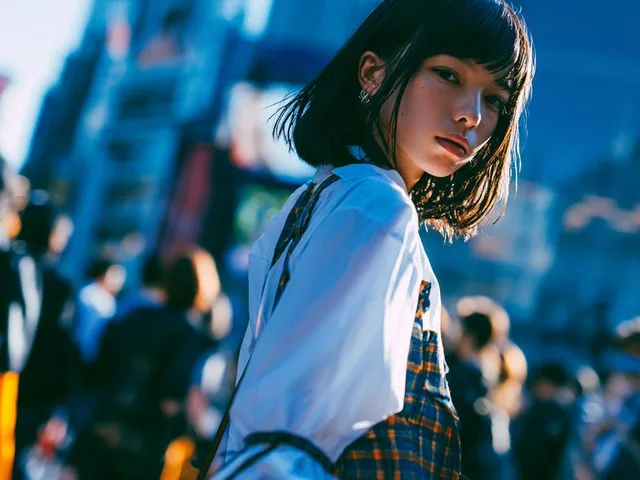 Cinematic Urban Street Portrait preview image 1