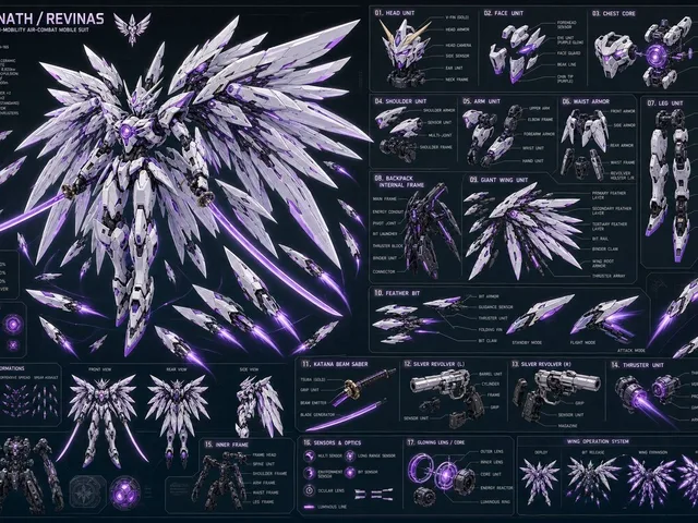 Ravinath Revinas Mecha Spec Sheet preview image 1