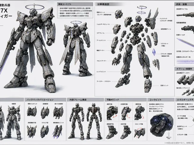 日本奇幻科幻机甲设计表 preview image 1