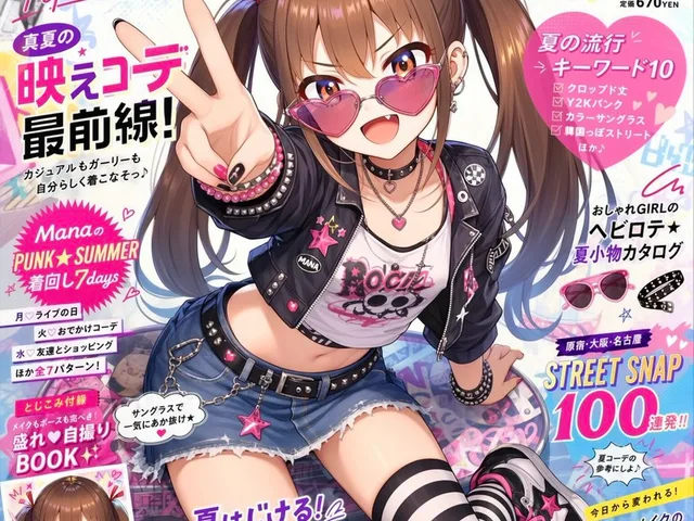 Pop Candy Gyaru Magazine Cover preview image 1