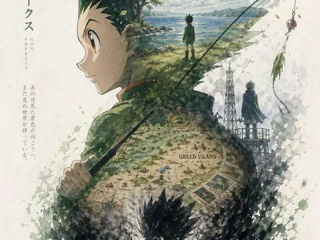 Anime Silhouette Narrative Poster preview image 1