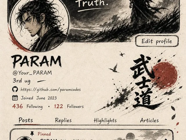 Samurai Ink Social Profile preview image 1