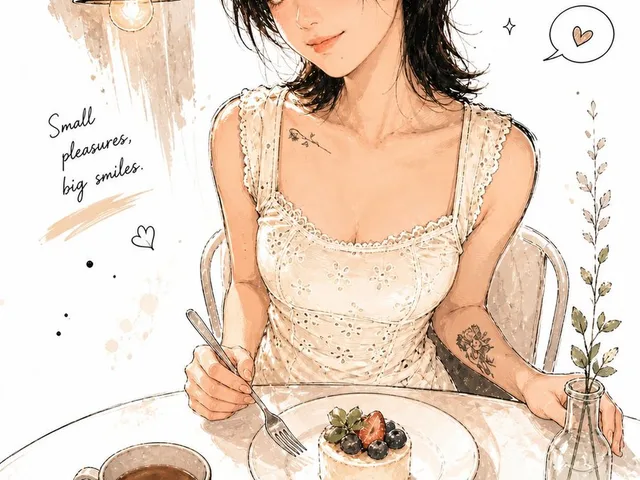 Minimalist Watercolor Cafe Illustration preview image 1
