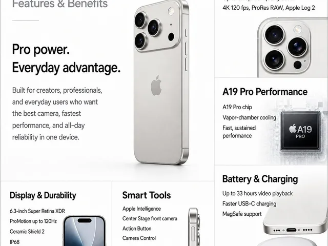 Apple iPhone Pro Feature Board preview image 1