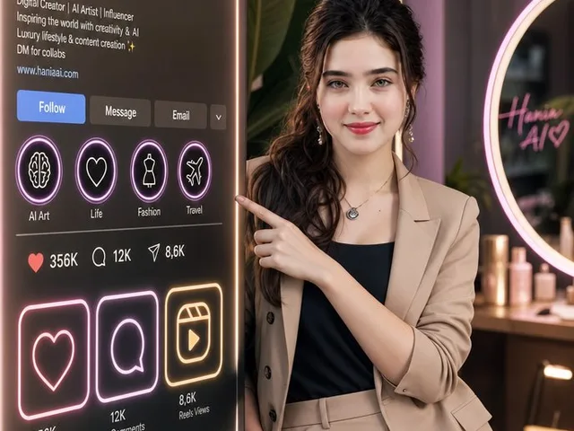 Luxury Instagram Profile Creator Poster preview image 1