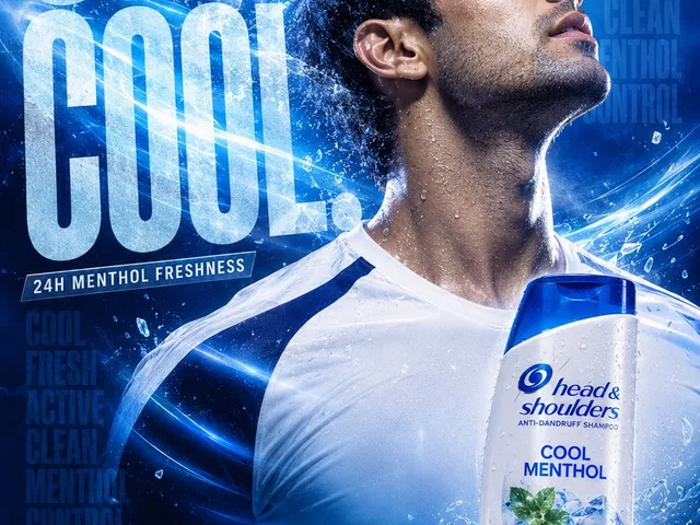 Cool Menthol Shampoo Ad preview image 1