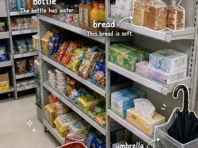 Grocery Vocabulary Notebook Photo preview image 1