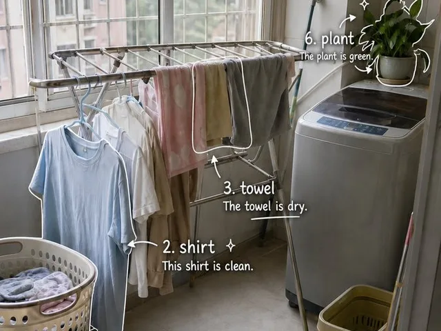 Laundry Balcony Vocabulary Journal preview image 1
