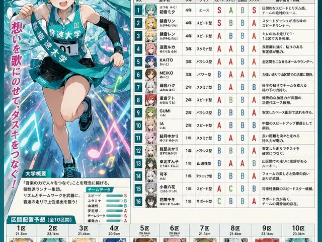 Anime Ekiden Magazine Team Profile preview image 1