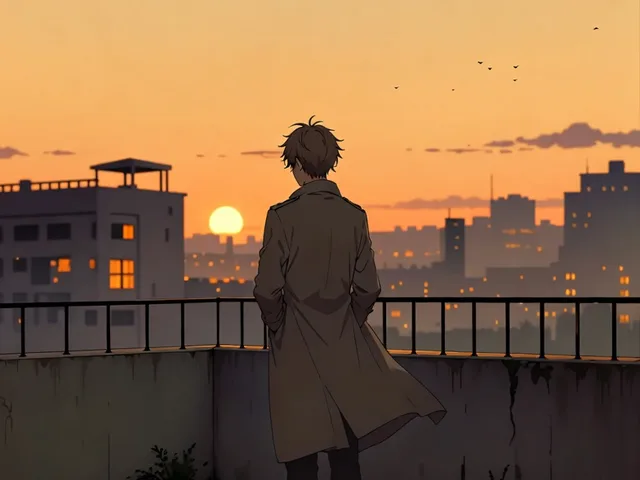 Golden Week Ending Rooftop Sunset preview image 1