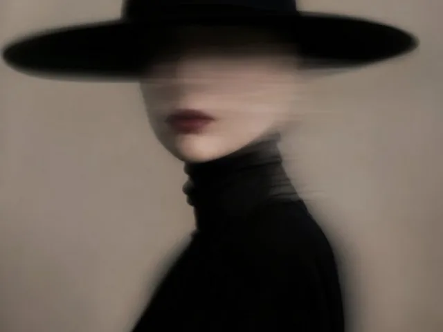 Surreal Minimalist Fashion Portrait preview image 1