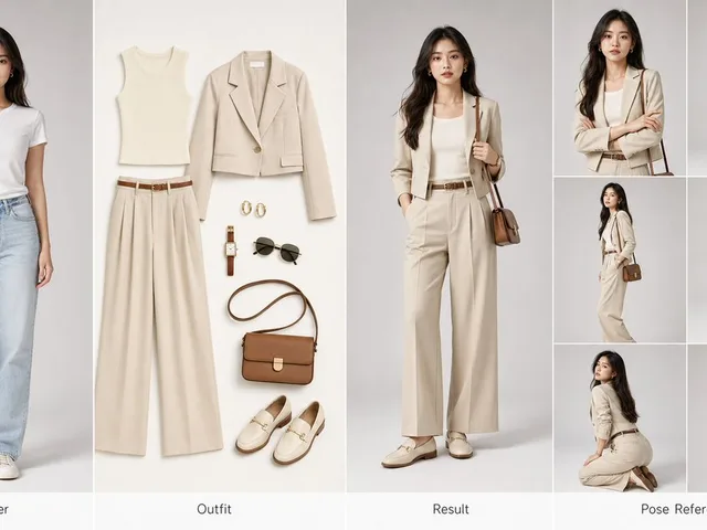 AI Fashion Comparison Poster preview image 1