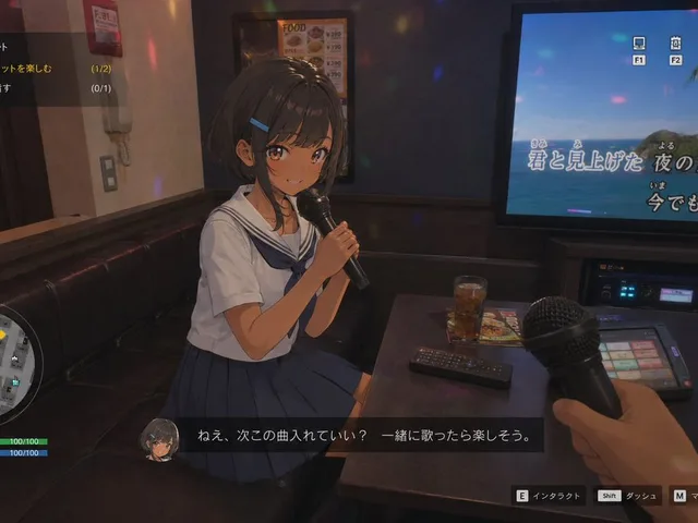 3D Anime RPG Gameplay Screen preview image 1