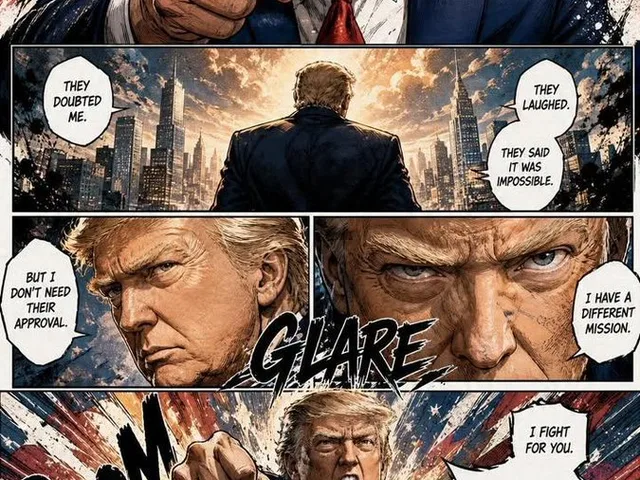 Dynamic Manga Page Illustration preview image 1