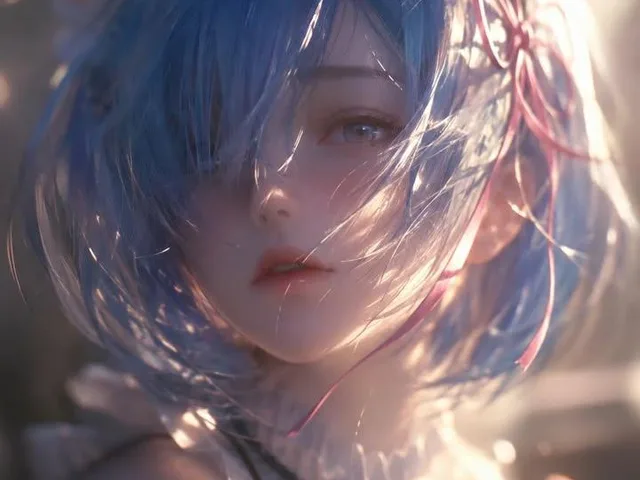 Ethereal Anime Character Portrait preview image 1