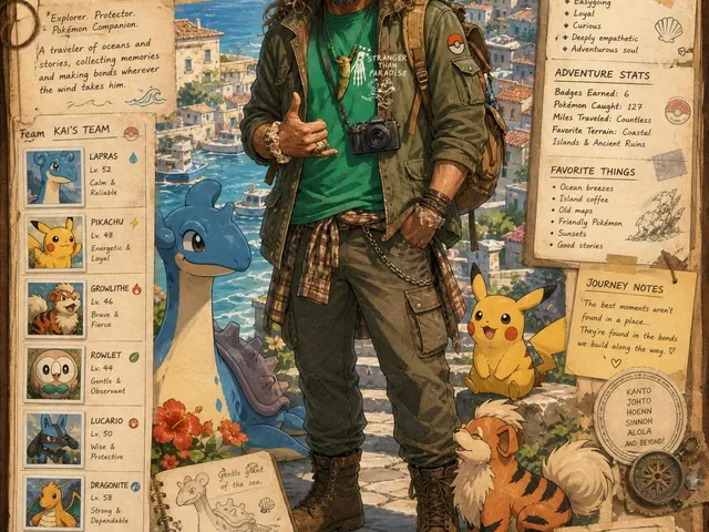 Pokemon Trainer Profile Journal Poster preview image 1