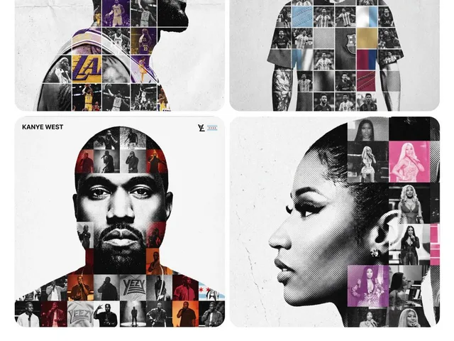 Double-Exposure Sports Tribute Poster preview image 1