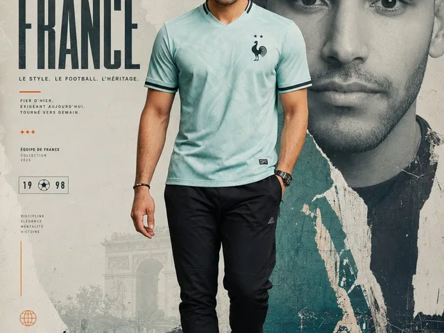 Football Fashion Editorial Poster preview image 1