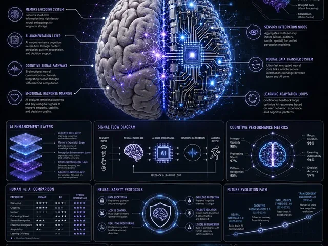 Neuro-AI Hybrid System Infographic preview image 1