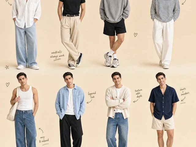 Minimalist Men's Fashion Collage preview image 1
