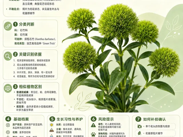 Chinese Plant ID Infographic preview image 1