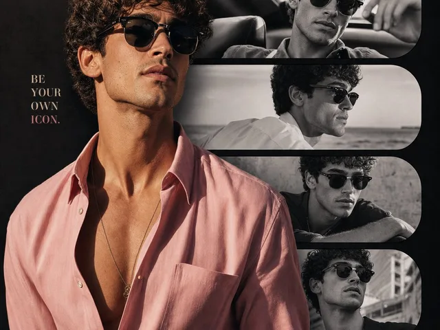Fashion Portrait Collage Poster preview image 1