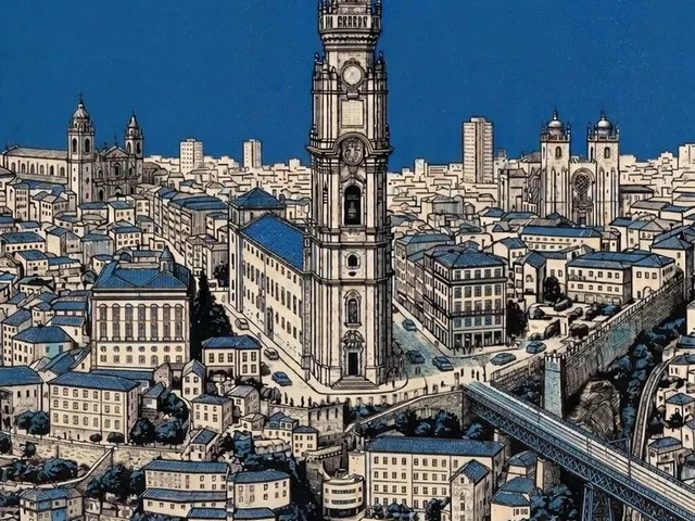 Mid-Century Travel Poster preview image 1