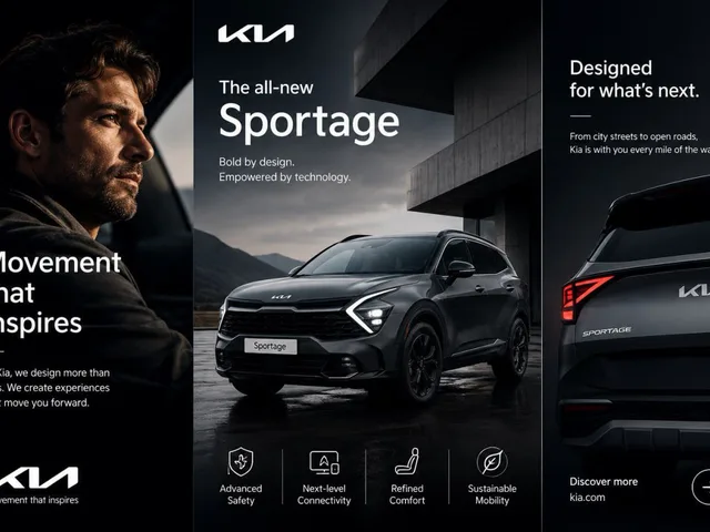 Kia Sportage Triptych Ad preview image 1