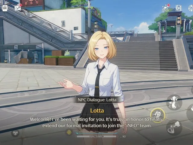 Anime RPG Dialogue Screenshot preview image 1