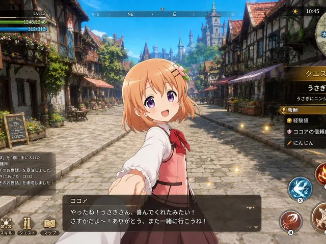 Anime Fantasy RPG Quest Complete Screen preview image 1
