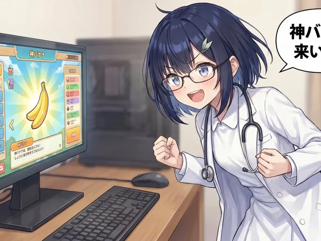 Anime Doctor Summoning Divine Banana preview image 1