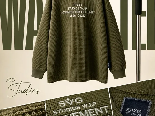 High-End Fashion Editorial Campaign Poster preview image 1