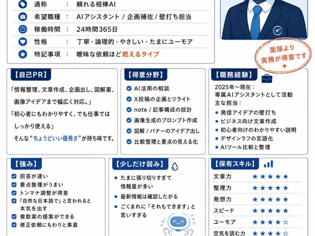 Humorous AI Resume Generator preview image 1