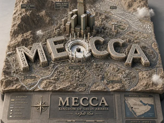3D Cartographic City Diorama preview image 1
