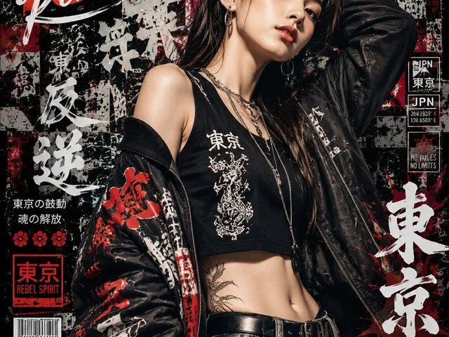 Japanese Graffiti Street Art Poster preview image 1