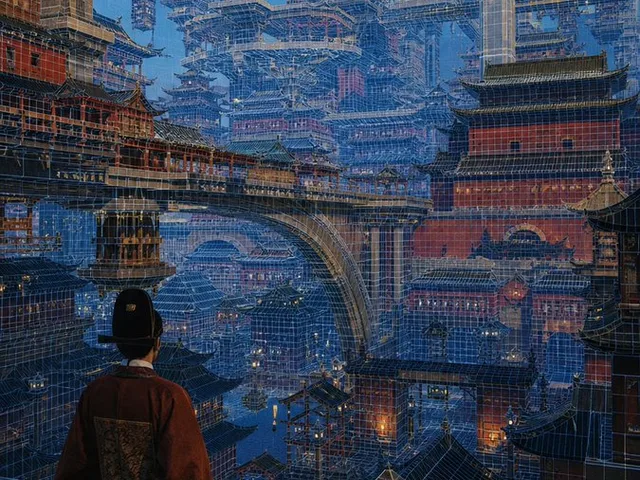 Cyber Imperial Floating Palace City preview image 1