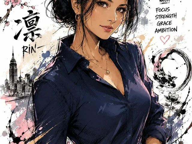 Japanese Ink Illustration Style preview image 1