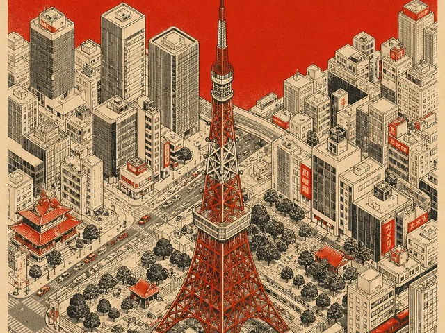 Mid-Century Minimalist Travel Poster preview image 1